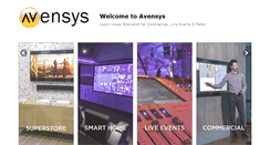 Desktop Screenshot of pro.avensys.co.uk